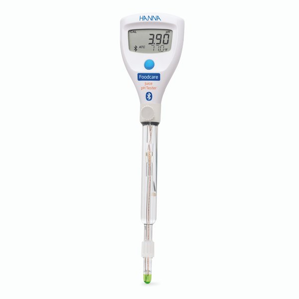Bút đo pH/nhiệt độ HALO2 Bluetooth Trong Nước Trái Cây