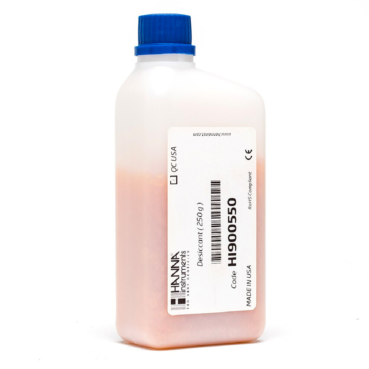 Phụ kiện cho máy chuẩn độ độ ẩm HI933-02: Chất hút ẩm silica gel HI900550, 250 gram/chai (Hàng mới 100%)