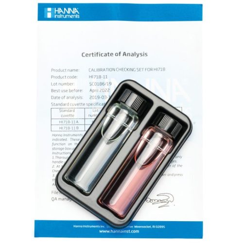 Mã: HI718-11<br>Dung Dịch Kiểm Tra Máy Đo Checker® Iot HI718