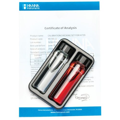 Mã: HI739-11<br>Dung Dịch Kiểm Tra Máy Đo Checker® Floride HR HI739