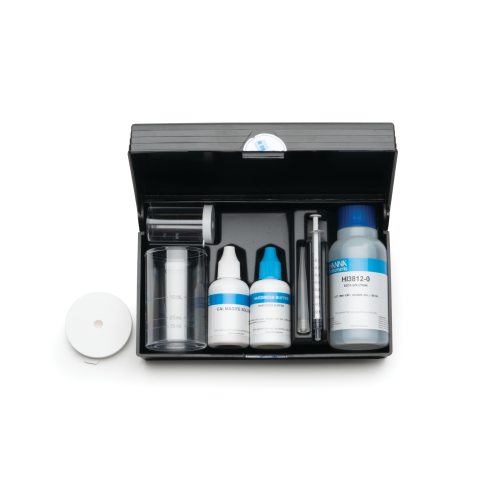 Mã: HI3812<br>Bộ Dụng Cụ Đo Độ Cứng Tổng (0-300mg/L) Kèm Thuốc Thử 100 Lần Đo