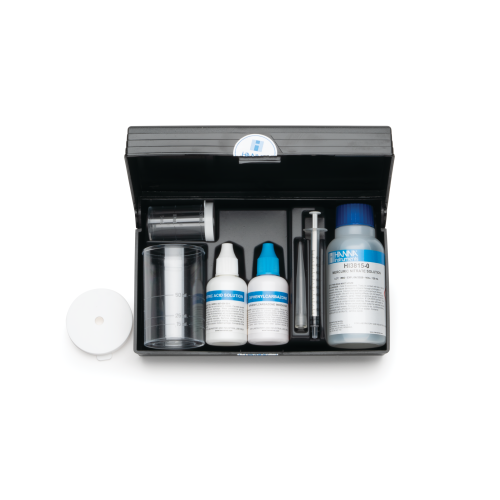 Mã: HI3815<br>Bộ Dụng Cụ Đo Cloride (0-100mg/L & 0-1000 mg/L), 100 Lần Đo