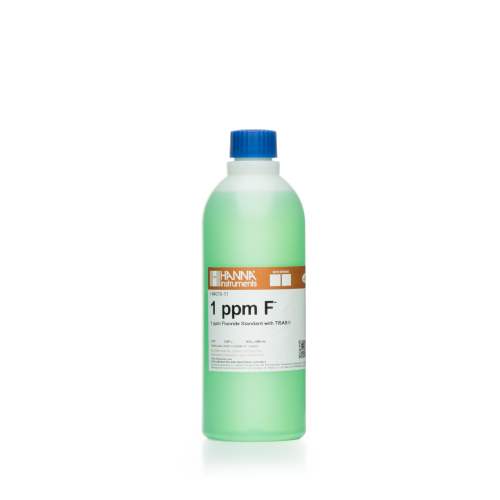 Mã: HI4010-11<br>Dung Dịch Hiệu Chuẩn Floride 1ppm Có TISAB II, 500 mL