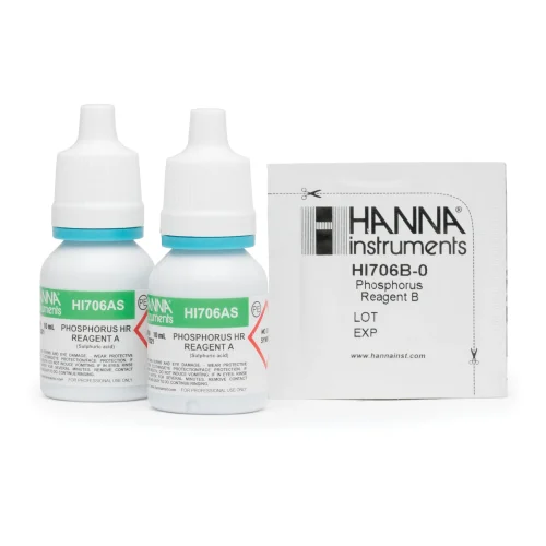 Mã: HI706-25<br>Thuốc Thử Photpho Thang Cao Cho Máy HI706, 40 Lần Đo