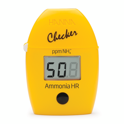 Mã: HI733<br>Máy Đo Amonia Thang Cao (0.0 - 99.9 ppm NH₄⁺) Trong Nước Sạch