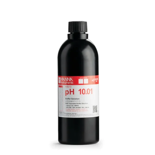 Mã: HI8010L<br>Dung Dịch Chuẩn pH 10.01 Chai FDA, 500mL