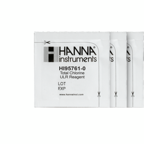 Mã: HI95761-01<br>Thuốc Thử Clo Tổng Thang Siêu Thấp (100 lần đo)