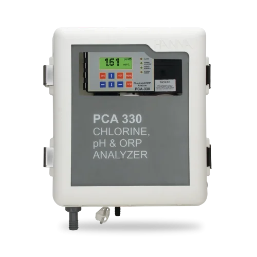 Mã: PCA300<br>Dòng Máy Phân Tích Tự Động Đo Clo, pH, ORP và Nhiệt Độ