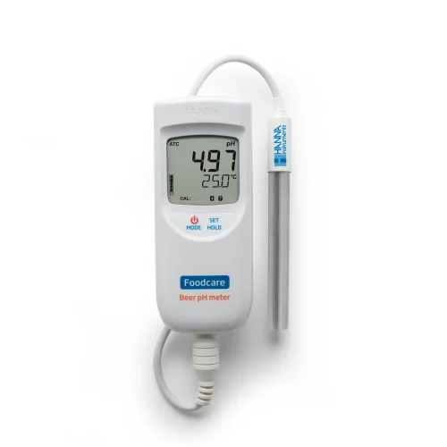 Mã: HI99151<br>Máy Đo pH/Nhiệt Độ Bia
