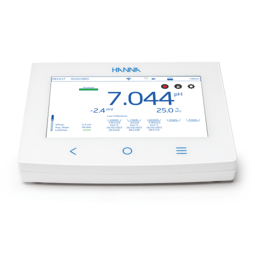 Mã: HI6221<br>Máy Đo pH/ORP Để Bàn với Wifi, Ethernet